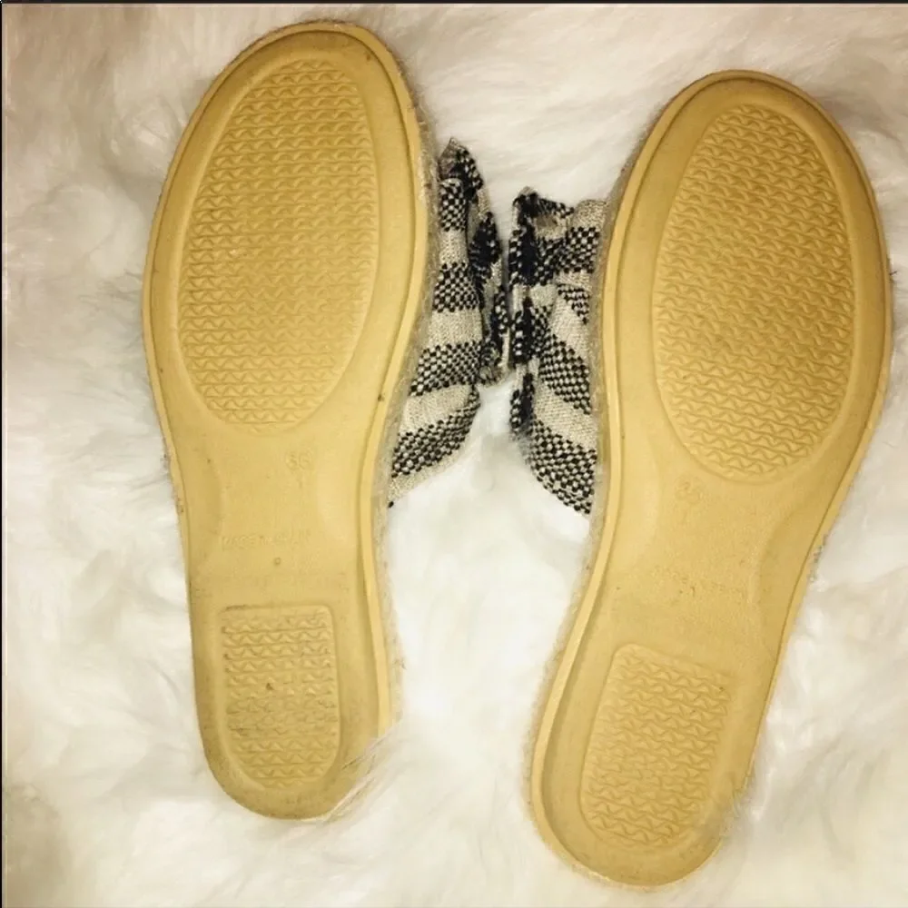 ALEX + ALEX Stripe Espadrille with Bow Siz…‎
